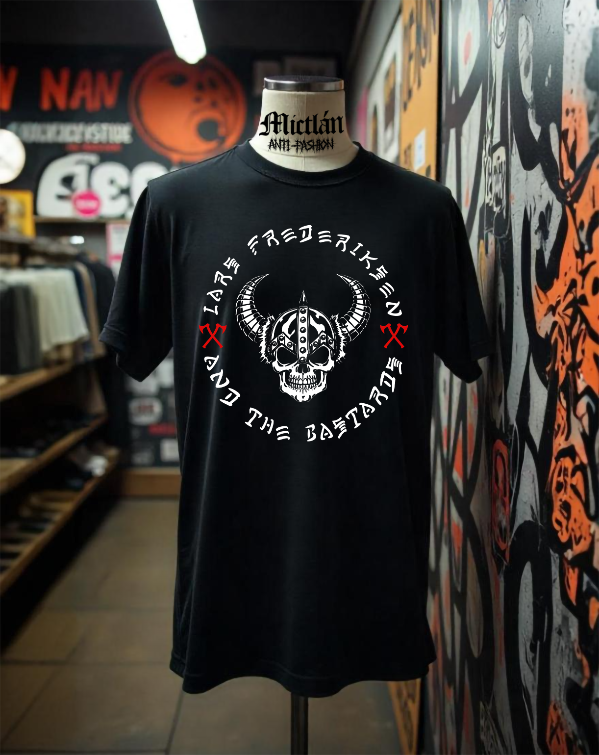 Lars Frederiksen Skull Viking