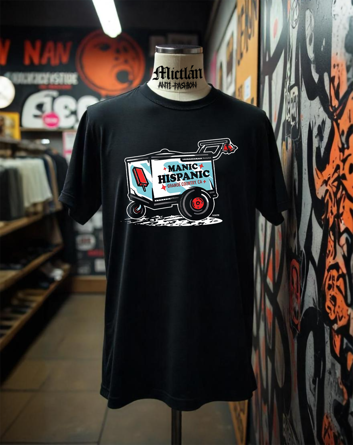 Manic Hispanic Paleta Car