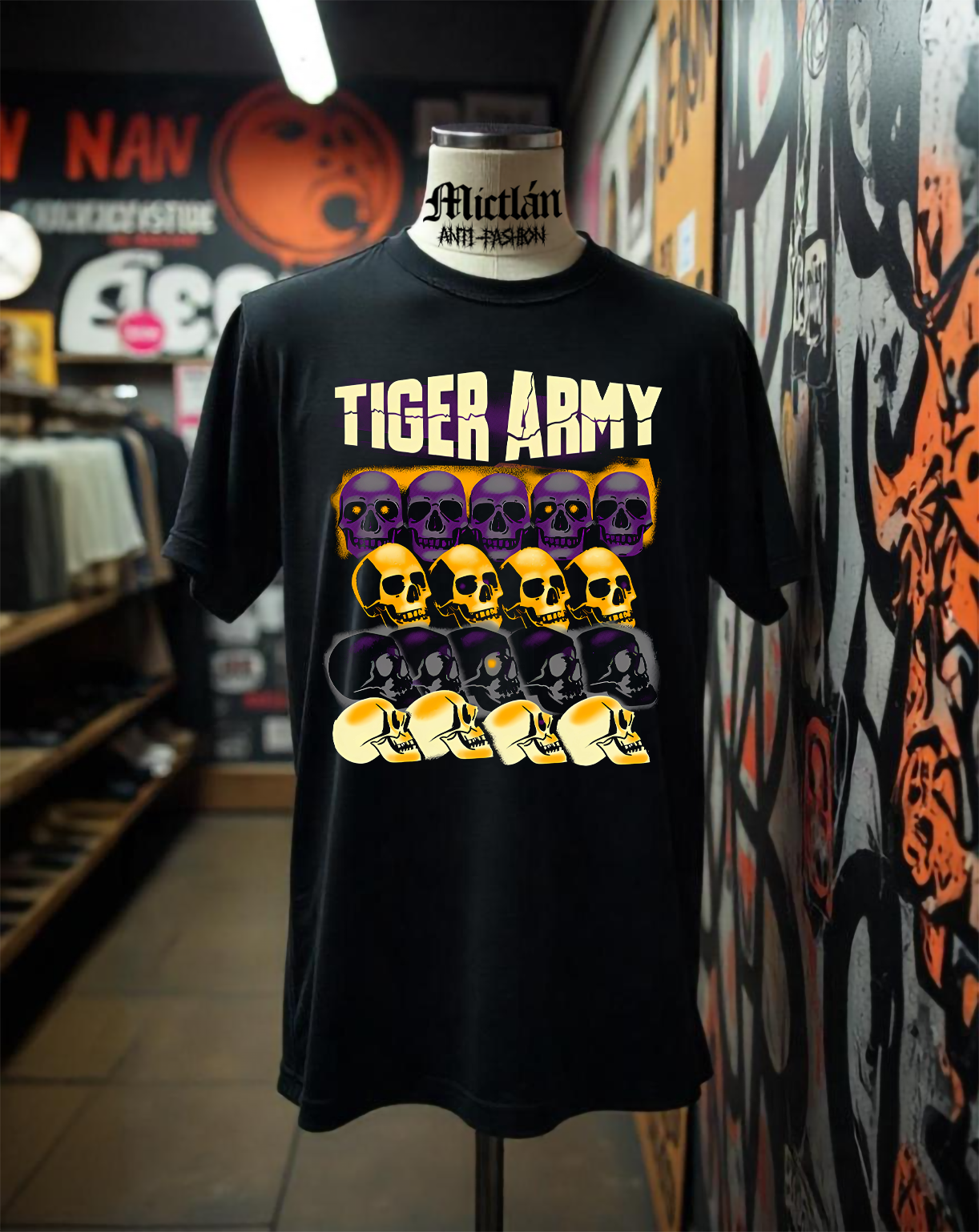 Tiger Army Skull